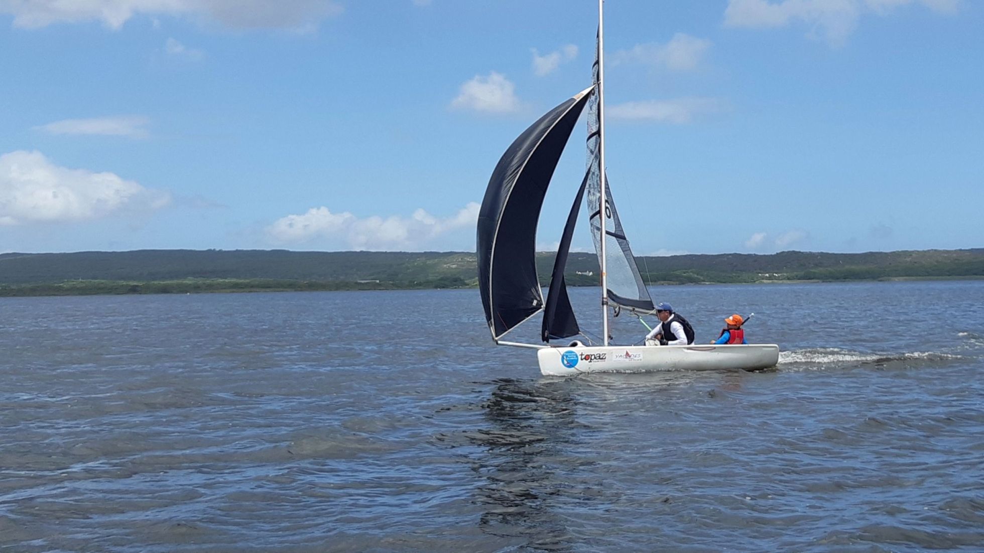 Dinghy sailing lessons