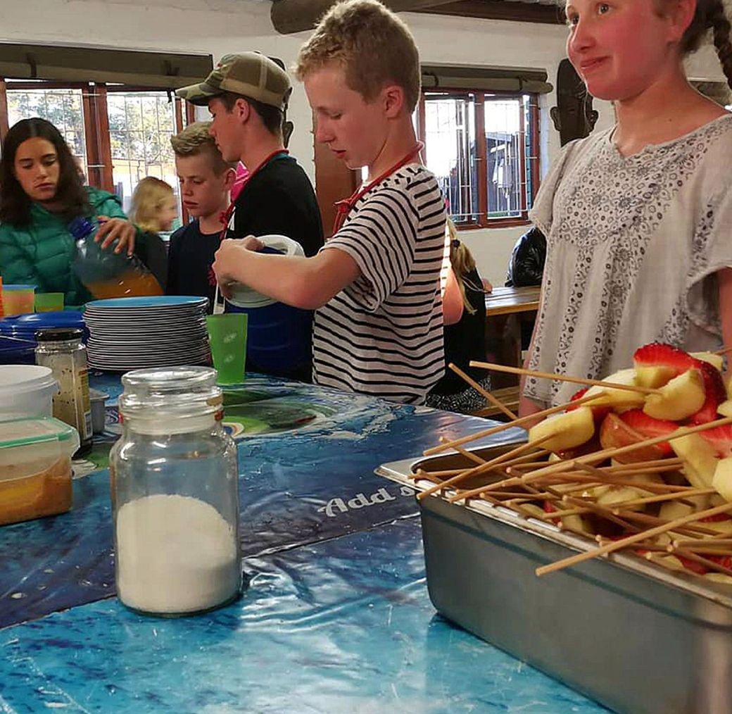 youth sailing camp catering